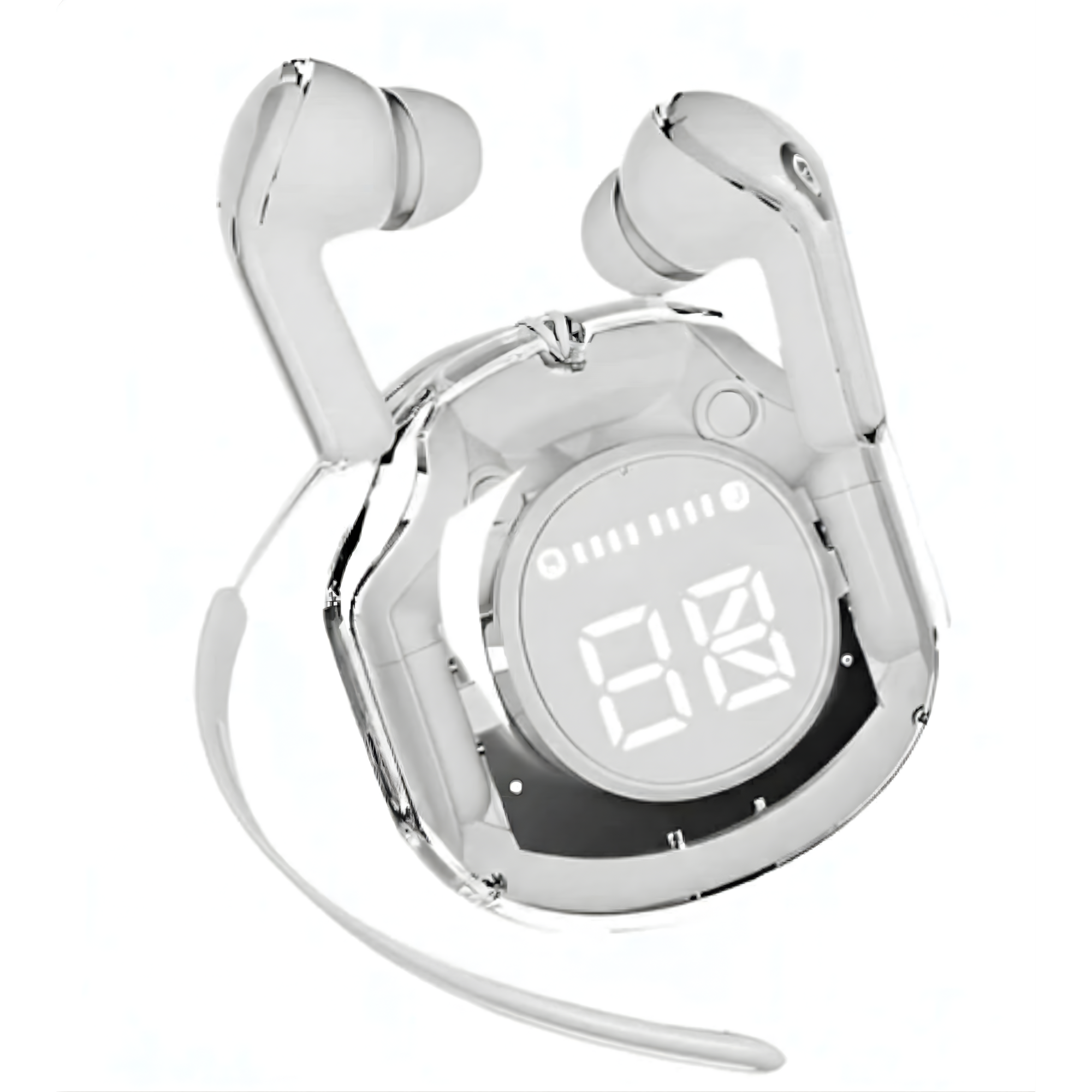 Air 39 Transparent Ear Buds Fashion ENC