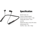 Denman DL19 Wireless Bluetooth Neckband Earphones – Sports-Ready & Waterproof