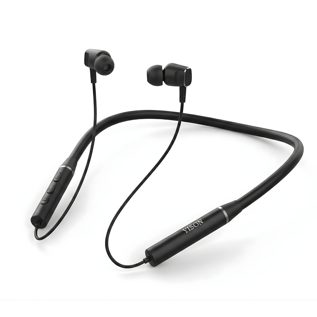 Denman DL19 Wireless Bluetooth Neckband Earphones – Sports-Ready & Waterproof